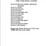 Fiatallis FW60, FW80 Wheel Loader Repair Service Manual - Image 2