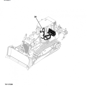 John Deere 750K Crawler Dozer Parts Catalog (SN. from E216966 - E270478) - Image 4