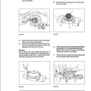 Fiatallis FW110, FW130 Wheel Loader Repair Service Manual - Image 3