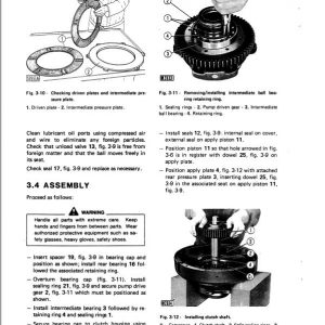 Fiatallis 8, 8-B Crawler Dozer Repair Service Manual - Image 3