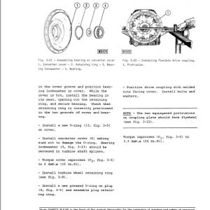 Fiatallis FL5, FL5B, FD5 Crawler Loader Repair Service Manual - Image 3