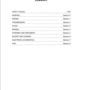 Fiatallis FR70 Wheel Loader Repair Service Manual - Image 3