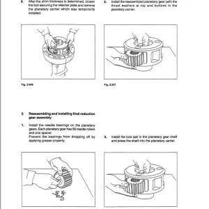 Fiatallis FW90 Wheel Loader Repair Service Manual - Image 4