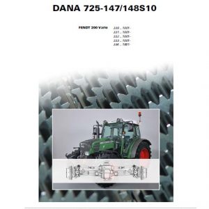 Fendt 207, 208, 209, 210, 211 COM III Tractors Workshop Repair Manual - Image 4