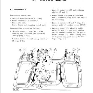 Fiatallis FL9 Crawler Loader Repair Service Manual - Image 4