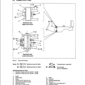 Fiatallis FW90 Wheel Loader Repair Service Manual - Image 5