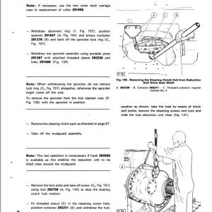 Fiatallis 20 Convert Crawler Tractor Repair Service Manual - Image 5