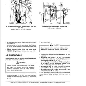 Fiatallis FL5, FL5B, FD5 Crawler Loader Repair Service Manual - Image 5