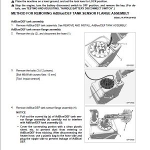 Komatsu HB215LC-3 Excavator Repair Service Manual - Image 4