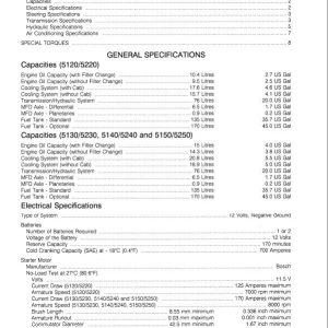 Case 5220, 5230, 5240, 5250 Maxxum Tractor Repair Service Manual - Image 2