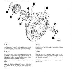 Case 5220, 5230, 5240, 5250 Maxxum Tractor Repair Service Manual - Image 4