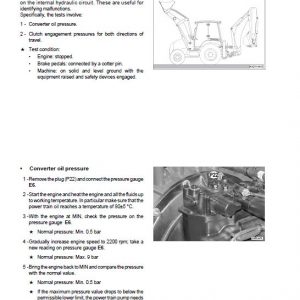 Komatsu WB93R-5 Backhoe Loader Repair Service Manual - Image 3