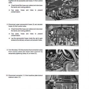 Komatsu WB93R-5 Backhoe Loader Repair Service Manual - Image 5