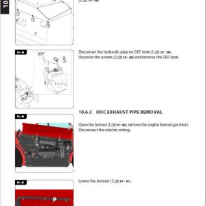 Manitou MHT 12330 245D ST5 S1 Telehandler Repair Service Manual - Image 3