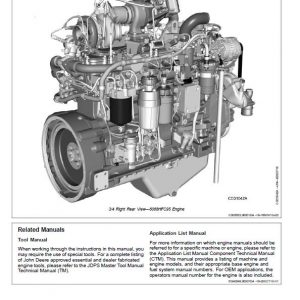 John Deere 6068 Diesel Engine Level 21 ECU Repair Technical Manual (CTM104719) - Image 3