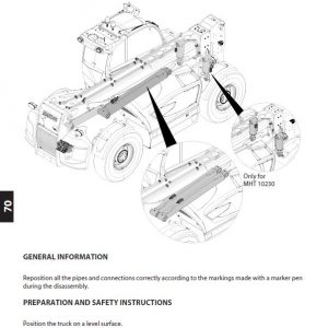 Manitou MHT 10180 Mining 129M ST4 S1, MHT-X 10180 Mining 129M ST3A S1 Telehandler Repair Manual - Image 5