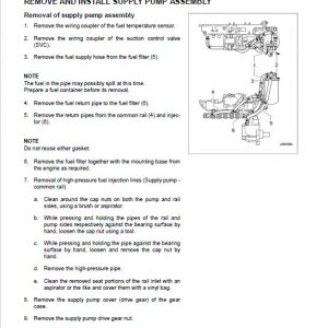 Komatsu WA80M-8E0 Wheel Loader Repair Service Manual - Image 4