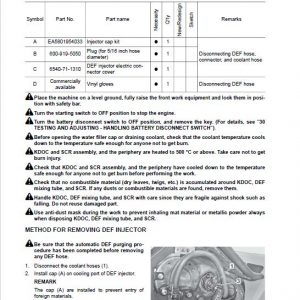 Komatsu WB93R-8 Backhoe Loader Repair Service Manual - Image 5