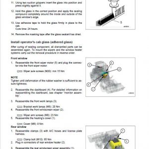 Komatsu WA70M-8E0 Wheel Loader Repair Service Manual - Image 5