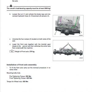 Komatsu WA80M-8E0 Wheel Loader Repair Service Manual - Image 5