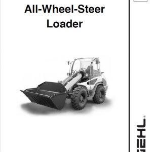 Gehl 480 Wheel Steer Loader Repair Service Manual