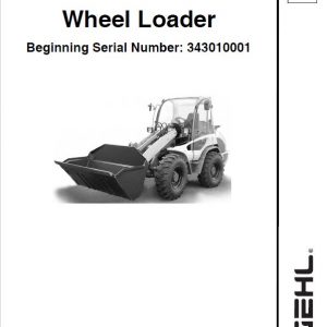 Gehl 680 Wheel Loader Repair Service Manual