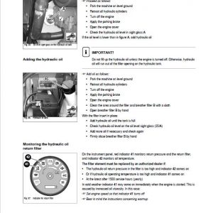 Gehl 480 Wheel Steer Loader Repair Service Manual - Image 4