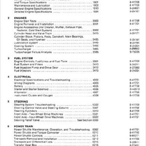 Case 580 Super E Backhoe Loader Repair Service Manual