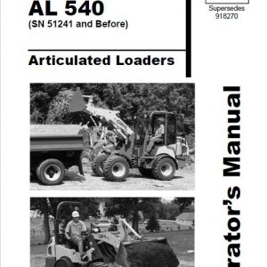 Gehl AL 440 Articulated Loader Repair Service Manual - Image 3