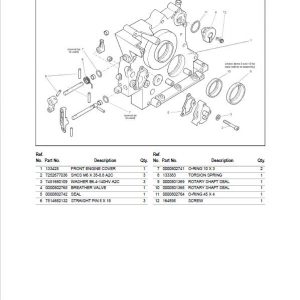 Gehl 521T Wheel Loader Operators and Parts Manual - Image 3