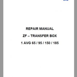 Gehl AL 550 Articulated Loader Repair Service Manual - Image 4