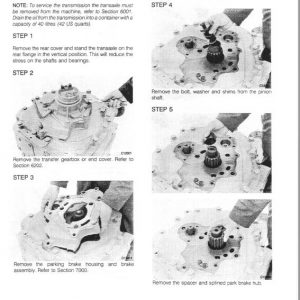 Case 580 Super K Backhoe Loader Repair Service Manual - Image 4