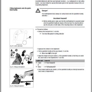 Gehl 521T Wheel Loader Operators and Parts Manual - Image 4