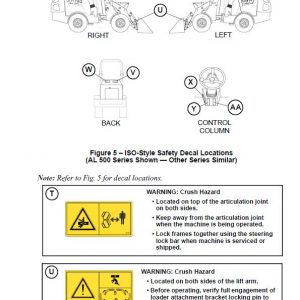 Gehl AL 340 Articulated Loader Repair Service Manual - Image 4