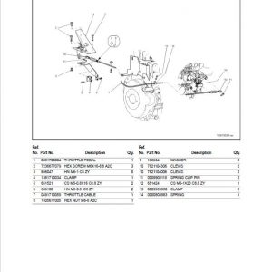 Gehl 418 Wheel Loader Operators and Parts Manual - Image 5