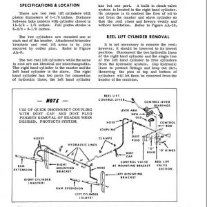 Case 600, 660 Combine Trencher Repair Service Manual - Image 5