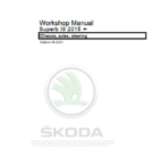SKODA SUBERB III (3V) Repair Service Manual