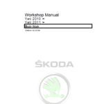 SKODA YETI (5L, 67) Repair Service Manual