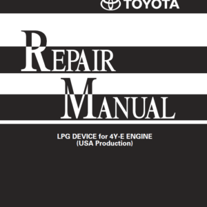 Toyota 8FDU15, 8FDU18, 8FDU20, 8FDU25, 8FDU30, 8FDU32 Forklift Repair Manual - Image 2