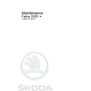 SKODA FABIA (6Y) Repair Service Manual - Image 2