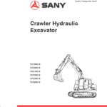 Sany SY265C-9 Hydraulic Excavator Repair Service Manual - Image 2