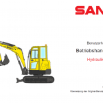 Sany SY26U Hydraulic Excavator Repair Service Manual - Image 2
