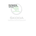 SKODA FABIA III (NJ) Repair Service Manual - Image 2