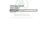 SKODA KAMIQ (NW) Repair Service Manual - Image 2