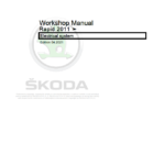 SKODA RAPID (NA, NK) Repair Service Manual - Image 2