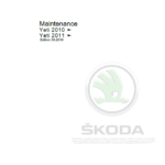 SKODA YETI (5L, 67) Repair Service Manual - Image 2