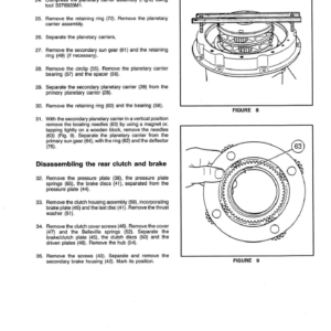 AGCO Allis 9435, 9455 Tractors Repair Service Manual - Image 3