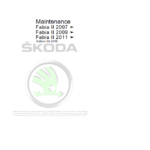 SKODA FABIA II (54) Repair Service Manual - Image 3