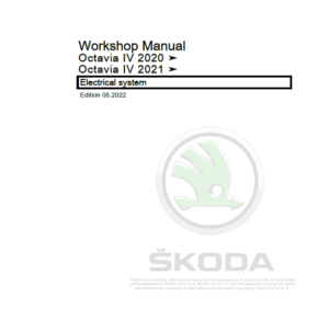 SKODA OCTAVIA IV (NX) Repair Service Manual - Image 3