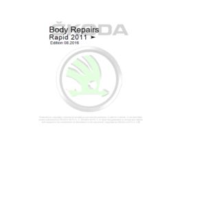 SKODA RAPID (NA, NK) Repair Service Manual - Image 3